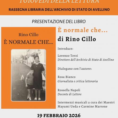 “È normale che…”, di Rino Cillo