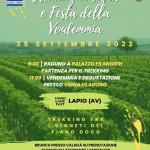 Locandina "Trekking in vigna e Festa della Vendemmia" 2022