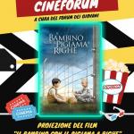 Locandina "Il Cineforum" del 27 gennaio
