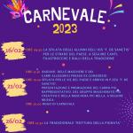 Locandina Lacedonia Carnevale 2023