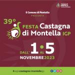 Locandina "Festa Castagna di Montella IGP"