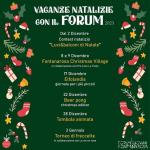 Locandina "Vacanze natalizie con il Forum 2023"