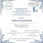 locandina letture poetiche